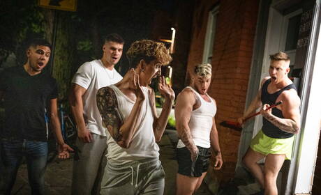 William Seed, Ace Quinn et Malik Delgaty se sucent et se baisent à l