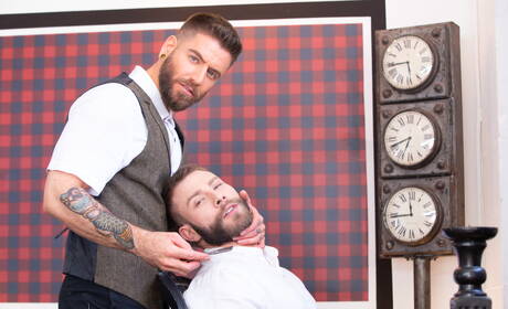 Spanish bodybuilder Diego Reyes and tough guy Rico Vega in hot homosexual action