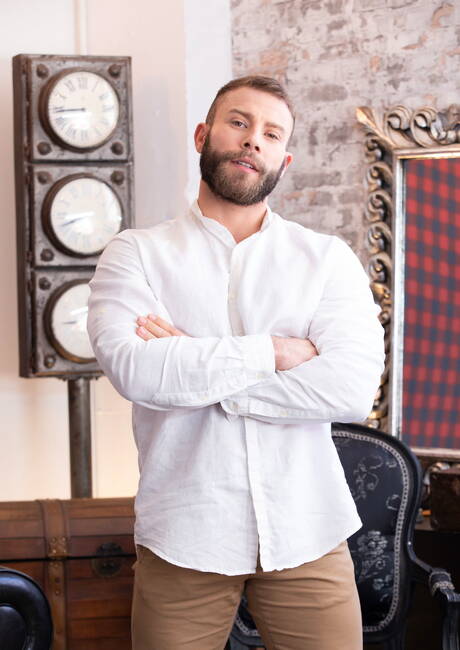 Men: Spanish bodybuilder Diego Reyes and tough guy Rico Vega in hot homosexual action