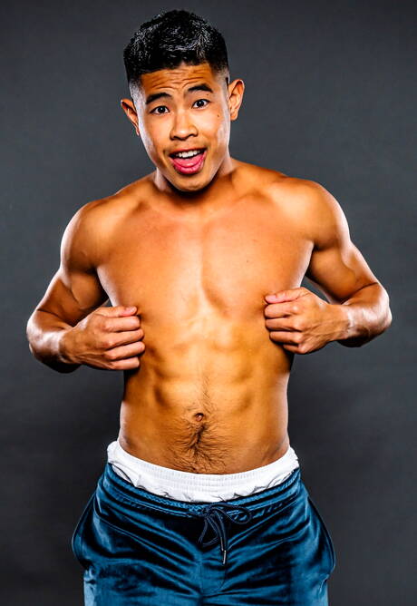 Asian tough guy Luke Truong and french stud Chris Damned fuck ass after blowjob outside