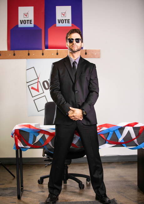 Canadian superstud Gabriel Clark and canadian twink Benjamin Blue fuck after blowjob