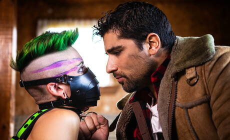 Il forte toro canadese Ryan Bones e Charly Willinsky in un