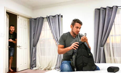 ホットなアメリカ人、スタッドダンテコレとハンサムな男ジョニーヒルがお互いを犯す