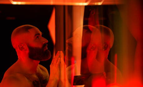 Ty, Francois Sagat, Mickey Taylor en DeAngelo hebben een goede interraciale groepsseks