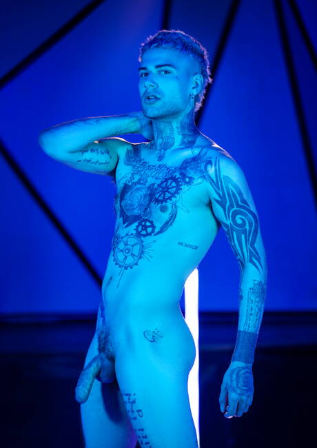 Ty, Francois Sagat, Mickey Taylor en DeAngelo hebben een goede interraciale groepsseks