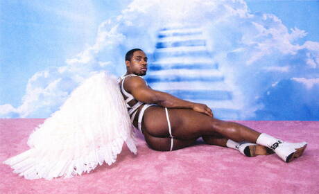 Amerikaanse sterren, gespierde kerel Deangelo Jackson en hete twink Derek Cline neuken elkaar na een pijpbeurt