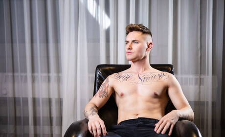 Brazilian tough guy Diego Sans and american beautiful boy Zak Bishop fuck ass after sucking