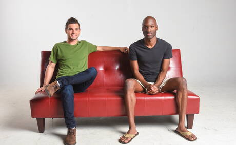 El rudo estadounidense Johnny Rapid y el bombón Blaine Porter se aman en blanco y negro