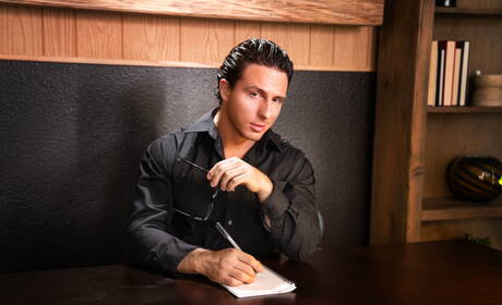 Michael Boston, Reese Rideout en Collin Simpson in een harde trio-seks