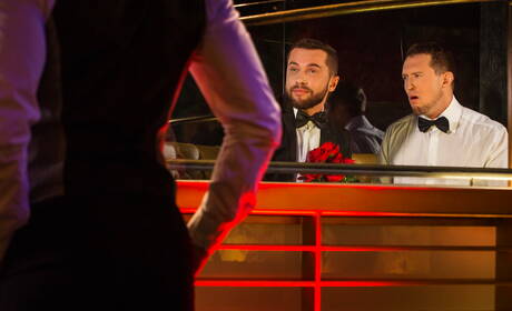 Geile Kumpels Pierce Paris, Drew Dixon und Tyler Berg bei heißer Dreier-Arschfick-Action