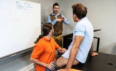 Nasty boys Tim Hanes, Scott Demarco and Damien Kyle banged each other