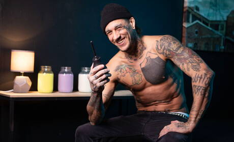 Bromo: Canadian superstud Bo Sinn and beefy Austin Spears in hot anal sex