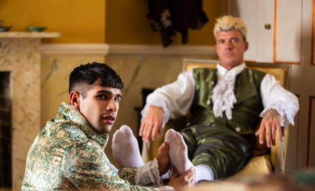 Le star americane JJ Knight e Ty Mitchell in un bollente sesso anale