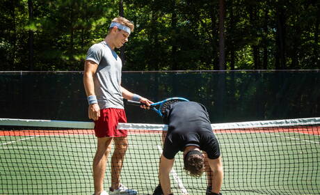 Men.com: Latin tough guy Michael Delray and british tough guy Michael Boston make a love outdoor