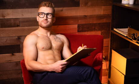 French otter Olivier Robert and american young dude Cody Viper sucking and screwing each other