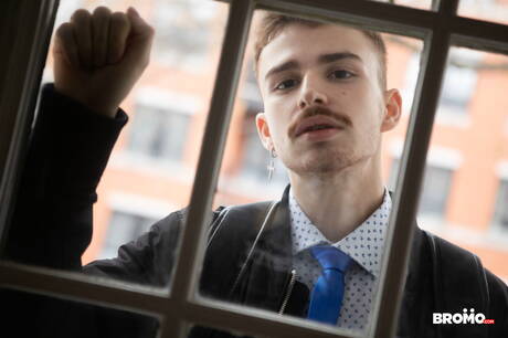 Bromo: Canadian well-built Bo Sinn and canadian young boy Ryan Jacobs sucking and screwing each other