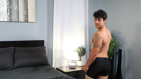 美國肌肉發達的丹尼·帕克手淫