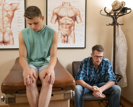 Nasty buddies Legrand Wolf, Austin Young and Alex Killian in hot threesome anal sex