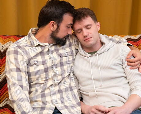 Two american boys hot twink Maxx Monroe and otter Mason Lear in hot homosexual scene