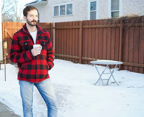 Gaycest: Horny buddies Tucker Barrett, Brian Bonds and Myott Hunter in threesome fuck scene outdoor