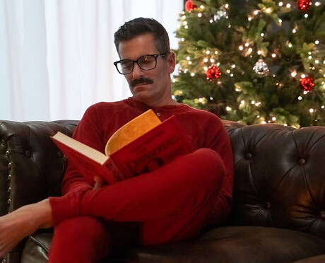 Americanos famosos, o super garanhão Mitch Cox e o jovem Austin Young fodendo uma bunda