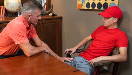 Two american dudes muscular Matthew Figata and young dude Jack Andram fuck ass after sucking