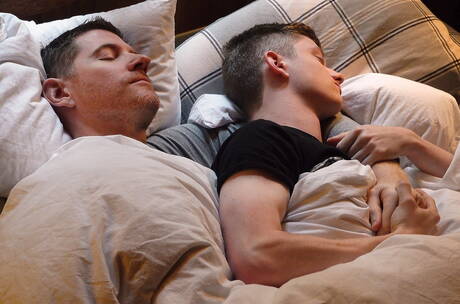 Gaycest: Nice american buddies hunky guy Legrand Wolf and twink Felix Maze fuck ass after sucking cock