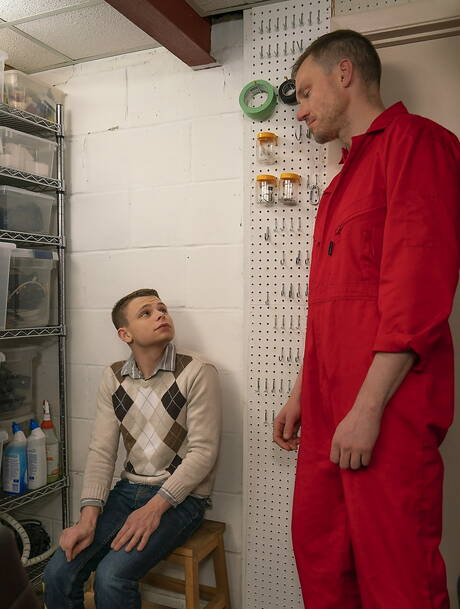 Big Ryan and american young Austin Young in hot anal sex