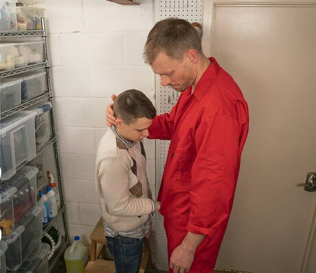 Big Ryan and american young Austin Young in hot anal sex