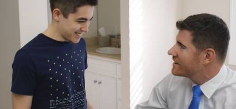 American tough guy Legrand Wolf and  Eli Lincoln in hot ass bang