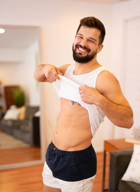 Il bel ragazzo americano Brysen e Shawn Brooks fanno l