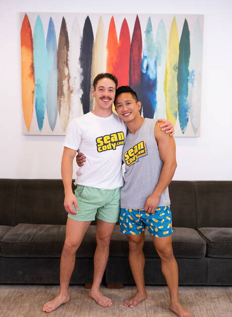 Dale en de Amerikaanse stier Kyle Fletcher hebben een hete seksdate