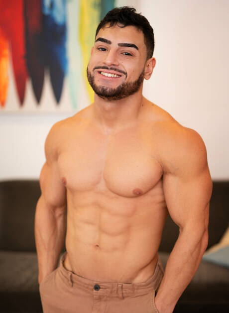 Gorgeous dude Brogan and attractive dude Mateo Jerez in hot ass fuck action