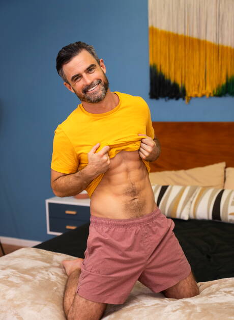 Daniel en de sterke Amerikaanse stier Kyle Fletcher in een hete kontneuk