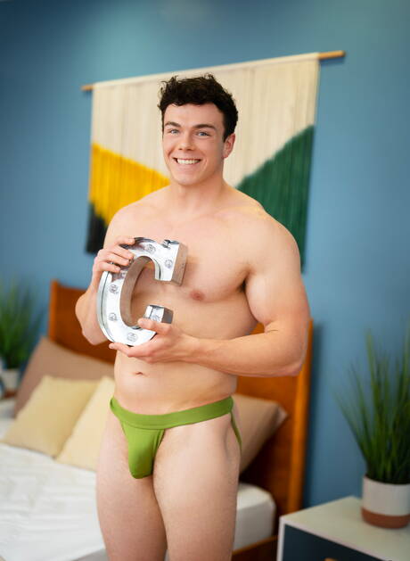 John Bronco and american bull Clark Reid have anal sex