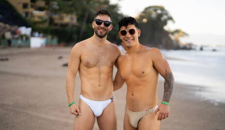 Sean Cody: Young and muscle studs have a threesome sex on vacations