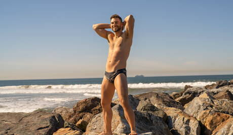 Lan, Josh, Devy, Kyle Fletcher, JC, Liam w gorącym seksie na plaży