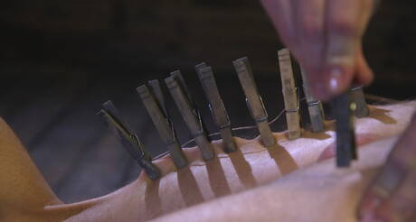 American beefcake Connor Patricks loves bondage