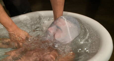 American strongman Tryp Bates humiliated