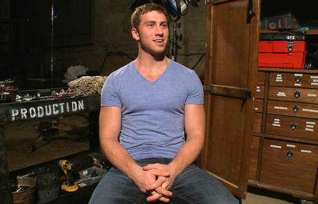 American superstud Connor Maguire hard roped