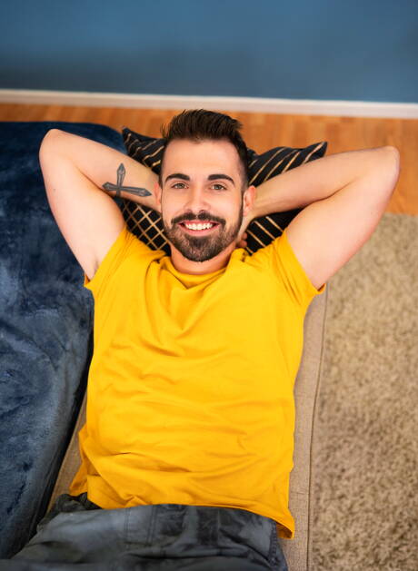 American muscular Brysen and beefcake Dax in hot ass bang