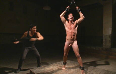 American superstud Cameron Kincade bondaged