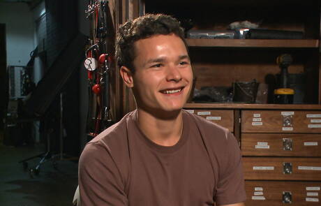 American young boy Micky Mackenzie hard tied