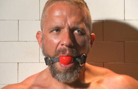 30MinutesofTorment: American beefcake Dirk Caber hard tied