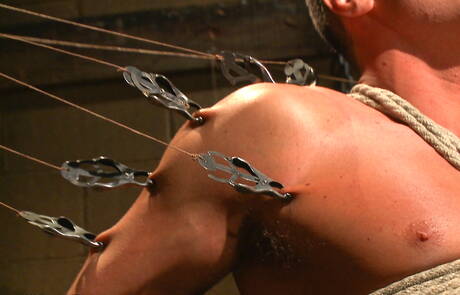 American bull Jacob Durham likes to be tied