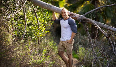 Sean Cody: Superstud Brock and black hunk Xavier Zane fuck interracial ass after sucking cock outdoor