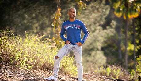 Superstud Brock and black hunk Xavier Zane fuck interracial ass after sucking cock outdoor