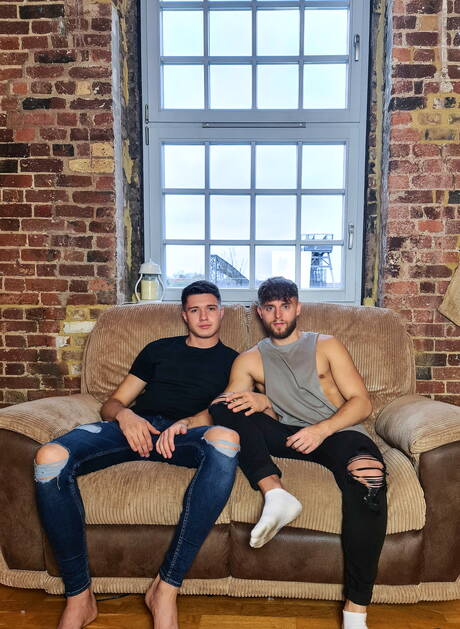 Superstud Jake Surf and strongman Marco Braid sucking and fucking each other