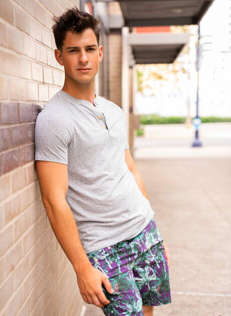 Sean Cody: Muscular Archie and stud Josh have a hot sex outside