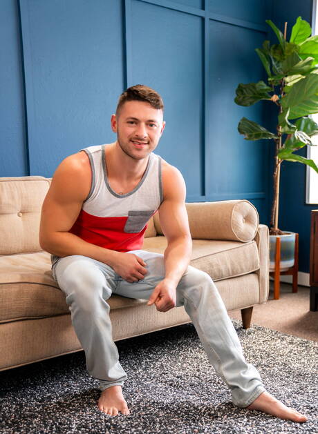 Lane and american strong bull Jayce in hot ass fuck action